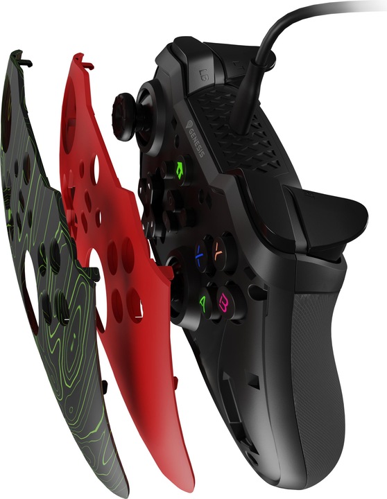 Produktbild Genesis Gamepad MANGAN 300 kabelgeb. /schwarz (Android, PC, Switch)
