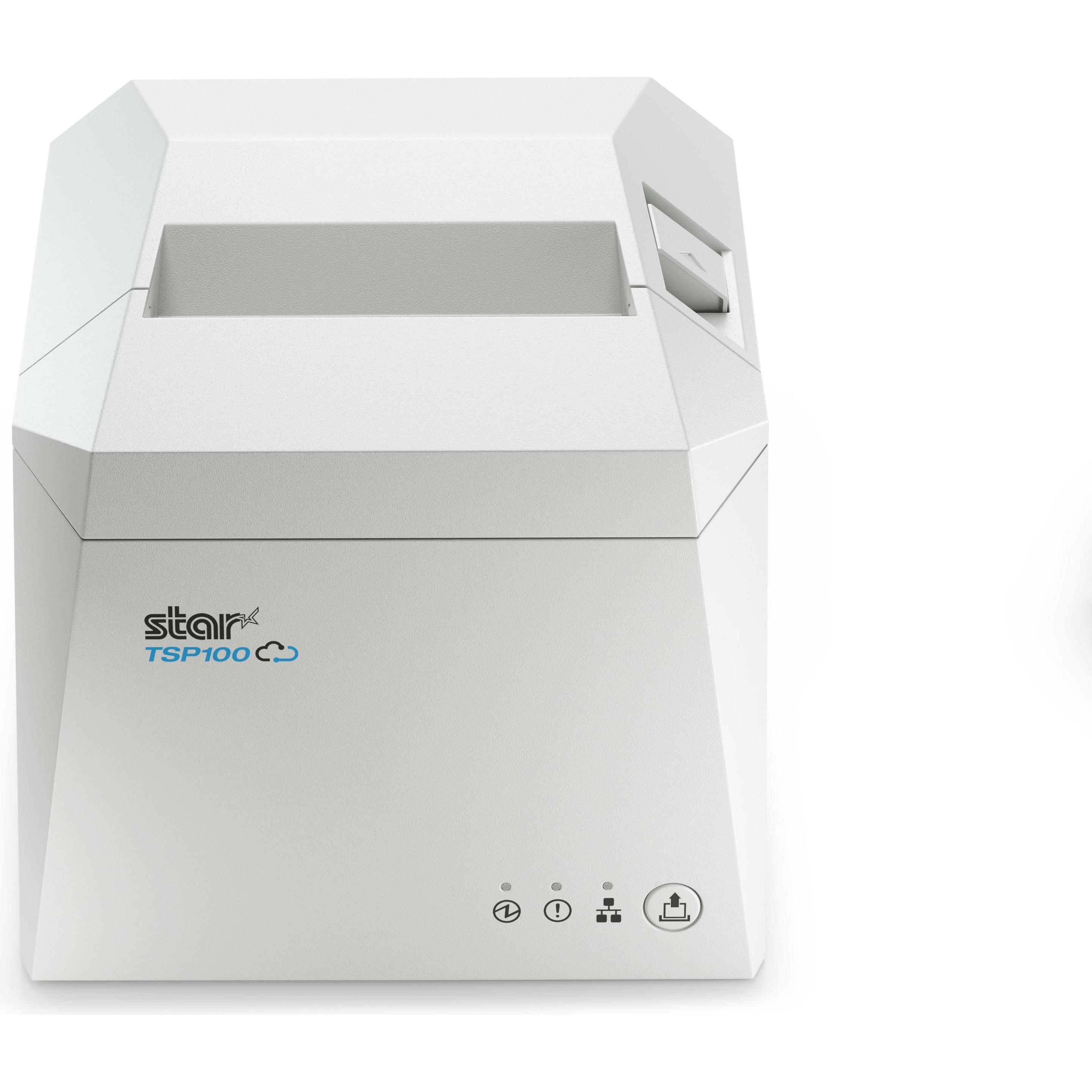 Star Micronics TSP143IV UE WT E+U (USB-C, Ethernet), Belegdrucker, Weiss