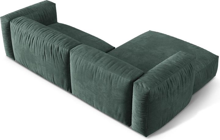 Image du produit Micadoni Canapé D'Angle Gauche Modulaire, "Martina", 2 Places, 283x176x75 Fabriqué en Europe (Canapé modulaire, Canapé d'angle)
