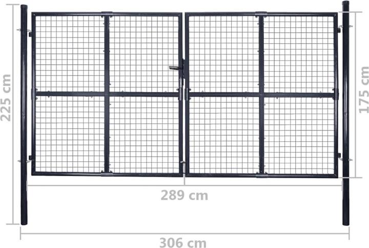 Produktbild vidaXL Gartentor