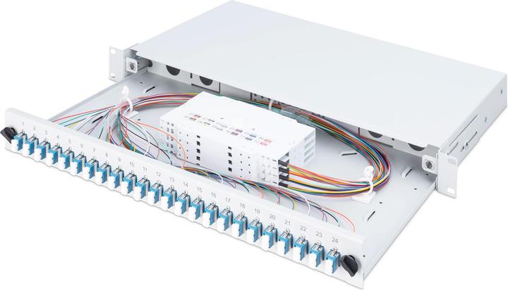 Productafbeelding Digitus Glasvezel lasdoos, gemonteerd, LC, OS2