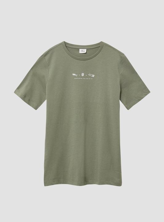 Actual product image S.Oliver T-Shirt T-Shirt mit Frontprint (158, 164)