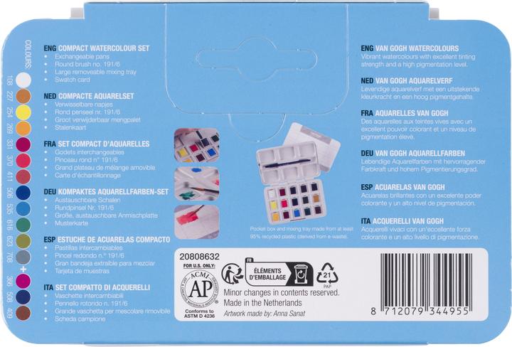 Immagine prodotto Van Gogh Scatola tascabile