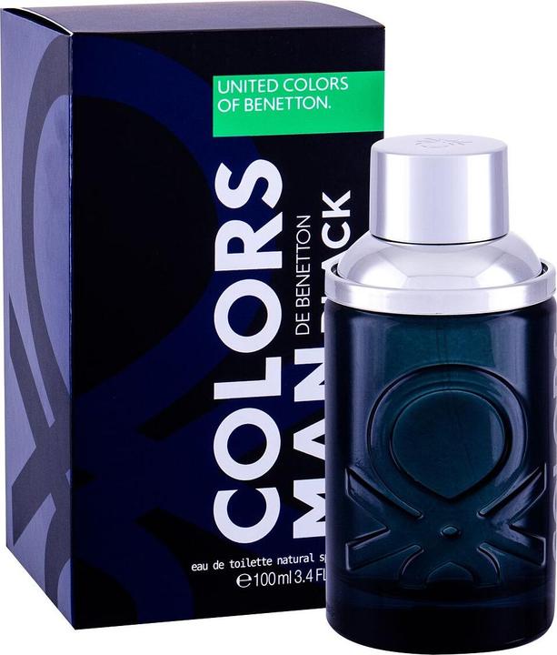 Image du produit Benetton Colors De Black by Eau de Toilette Spray 100 ml (Eau de toilette, 100 ml)