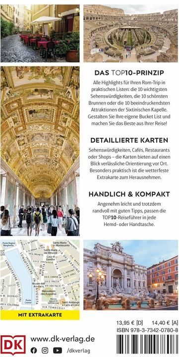 Produktbild TOP10 Reiseführer Rom (Deutsch, Jeffrey Kennedy, Reid Bramblett, 2024)