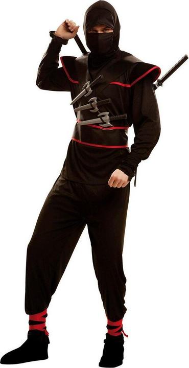 Actual product image My Other Me Ninja assassin costume for adults (5 pieces) (S)