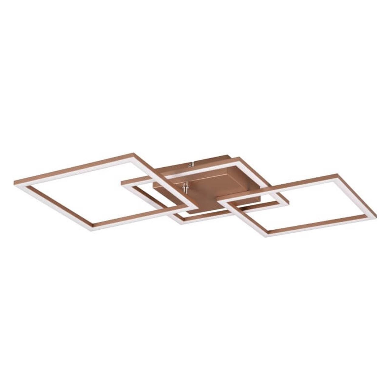 Reality, Wandlamp + Plafondlamp, Trail Led Plafondlamp 31W Koffie Warm Wit (3550 lm)