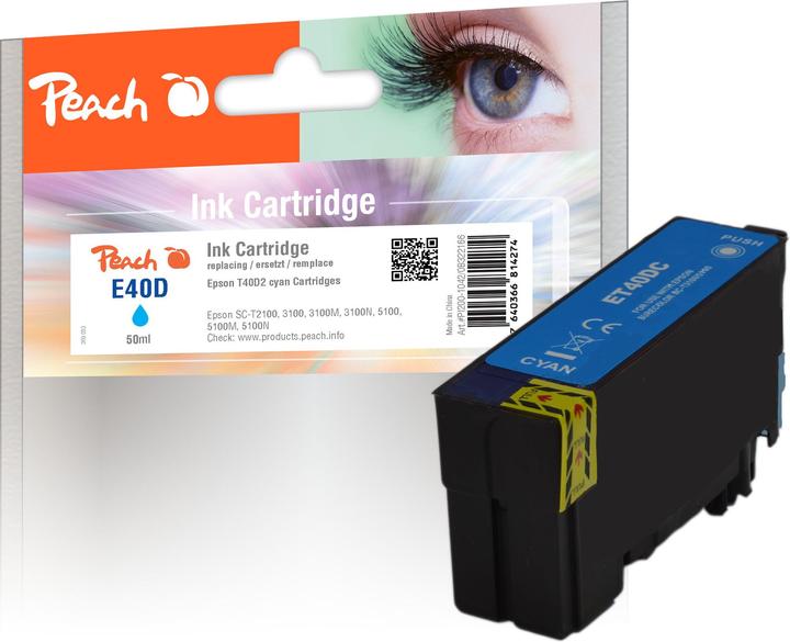Peach Spar Pack XL Tintenpatronen kompatibel zu Epson T04B1, T04B2, T04B3, T04B4