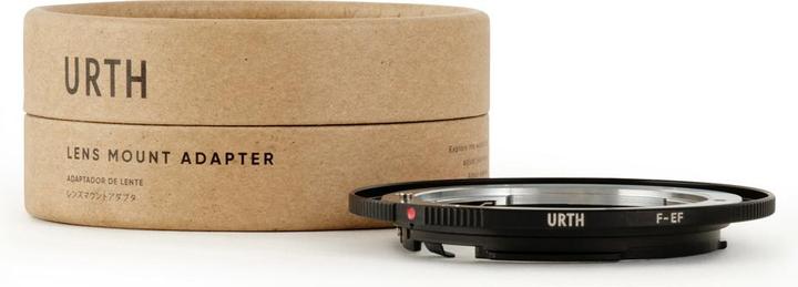 Urth Lens Mount Adapter: Compatible with Nikon F Lens to Canon (EF / EF S) Camera Body