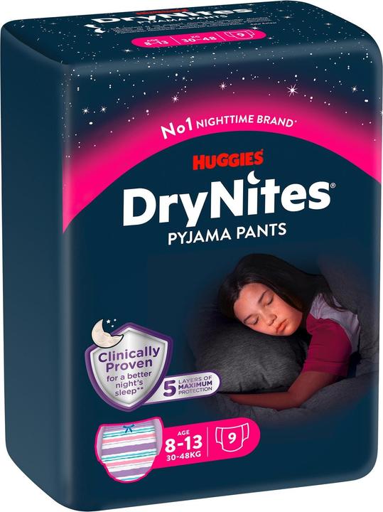 Actual product image Huggies DryNites (Size L, Monthly box, 9 Piece)