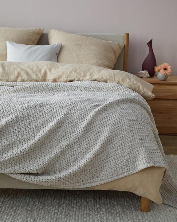 Image du produit Urbanara Tagesdecke Anadia 180 x 200 cm, Nature (200 x 180 cm)