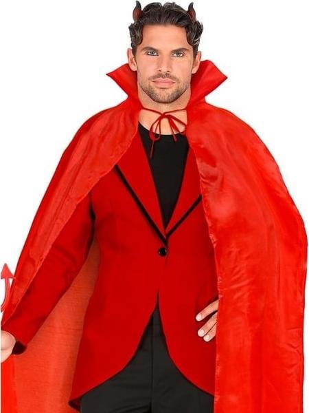 Actual product image Widmann Red cape deluxe 130 cm
