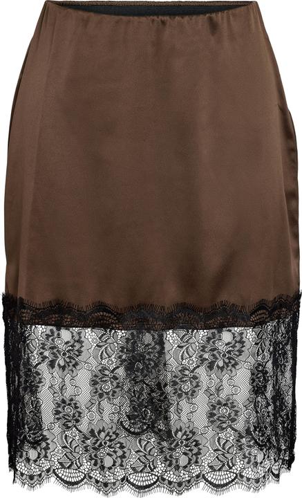 Produktbild Noisy May Spitzenverzierter Midirock (M)