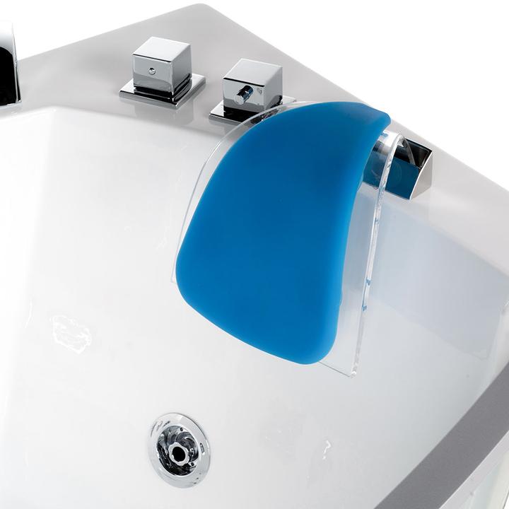 Actual product image Home Deluxe Whirlpool bath with LED light therapy NAUTICA M - 175x85cm (130 l, 85 cm, 175 cm)