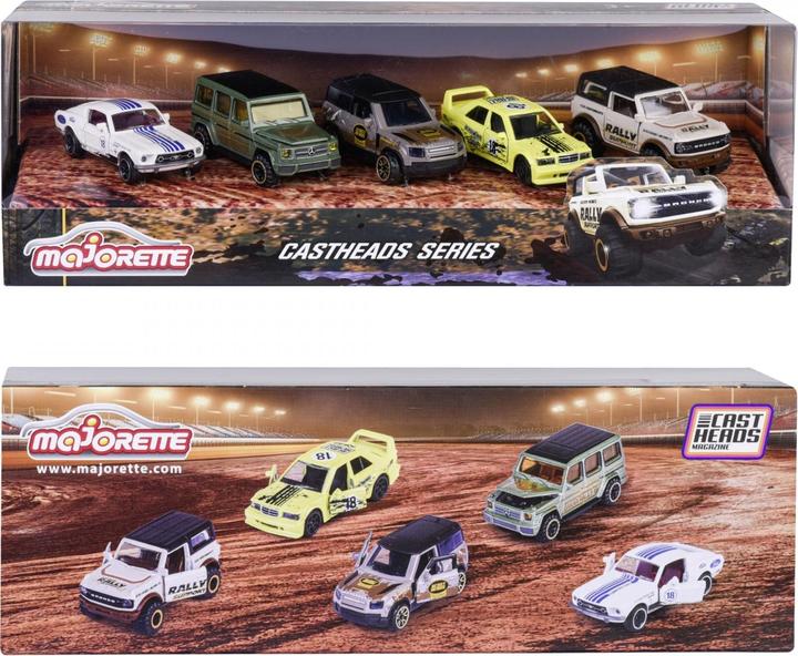 Produktbild Majorette CastHeads Track Racer 5 Pieces Giftpack