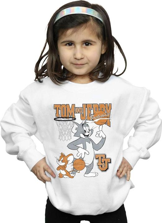 Produktbild Tom & Jerry Spinning Basketball Sweatshirt Mädchen (128)