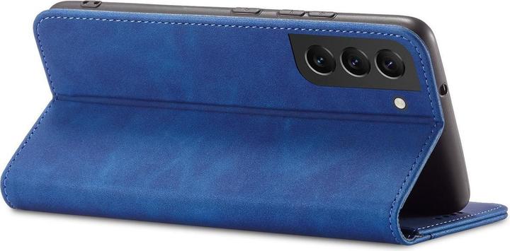Actual product image Hurtel Magnet Fancy Case for Samsung Galaxy S23 Ultra Cover with Flip Wallet Stand Blue (Samsung Galaxy S23 Ultra)