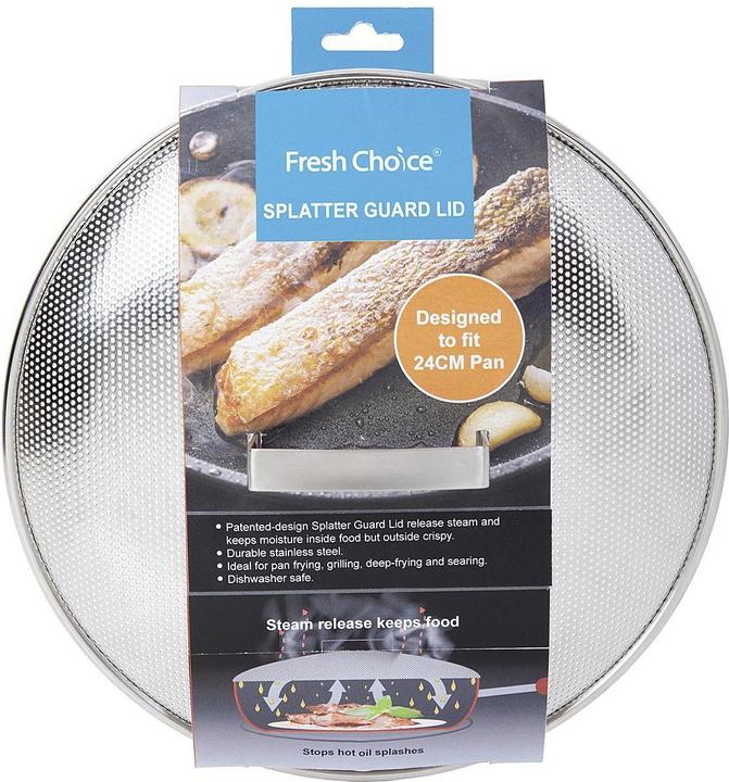 Image du produit Fresh Choice Couvercle anti-éclaboussures 24cm (24 cm, Métal)