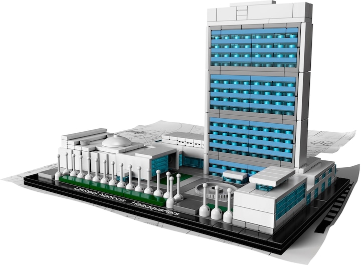 Actual product image LEGO Architecture UN Headquarters (21018, LEGO Architecture)