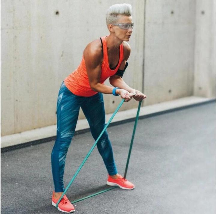 Actual product image TheraBand High Resistance Band Set of 2 (0.32 m, Strong)