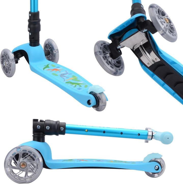 Image du produit Boldcube Trottinette Teeny Fold à 3 roues - Dinosaure