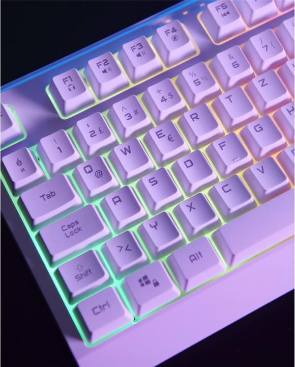 Produktbild Urage Gaming-Tastatur Exodus 220 TKL, Weiss (DE, Kabelgebunden)
