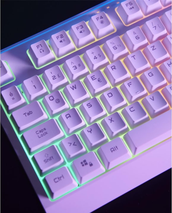 Actual product image Urage Gaming Keyboard Exodus 220 TKL, White (DE, Cable)