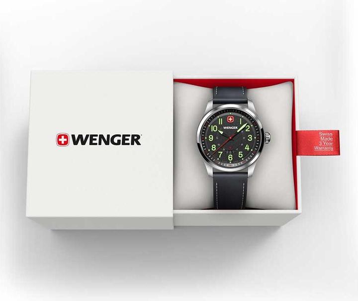 Actual product image Wenger Terragraph 01.0541.121 (Analogue wristwatch, Swiss made, 43 mm)