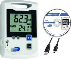 Produktbild TFA Datenlogger für Temperatur LOG100 inkl. DE-Graph-Software