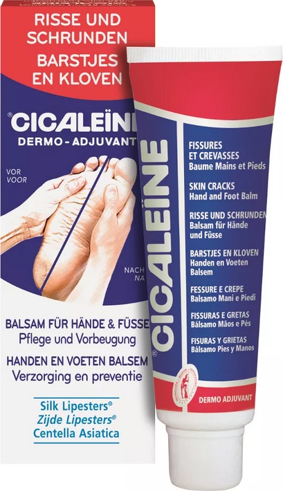 Produktbild Akileïne Dermo Cicaleine Balsam Risse Schrunden Schrund (Fusscrème & Fussgel, 50 ml)