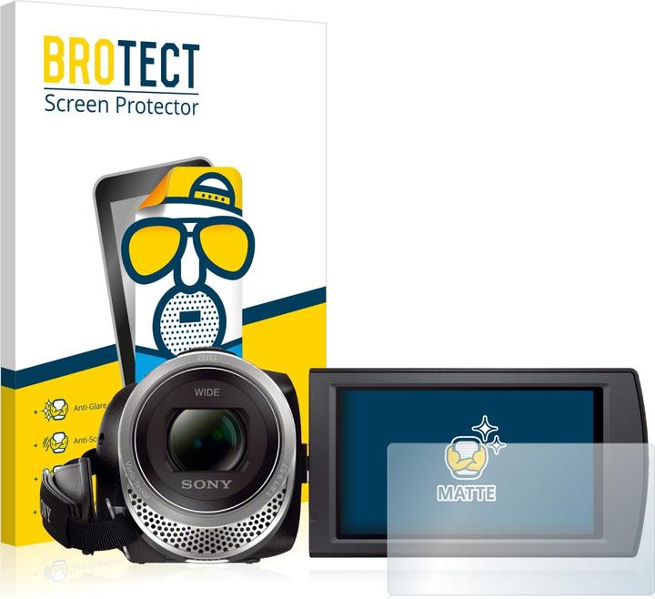 Produktbild BROTECT Entspiegelungs-Schutzfolie Displayschutz Matt (Displayschutz, FDR-AX53)