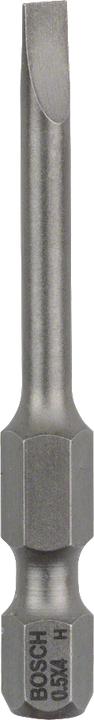 Produktbild Bosch Professional Zubehör Schrauberbit Extra-Hart S 0,5 x 4,0, 49 mm, 3er-Pack (Schraubschlitz)