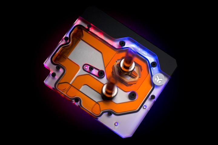 Produktbild EKWB EK-Quantum Momentum Aorus X570 Elite D-RGB Monoblock - Acryl