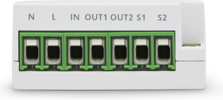 Produktbild Aeotec Funk-Schaltaktor Z-Wave Nano Switch 2-fach (Energiemessung) (Schaltaktor)