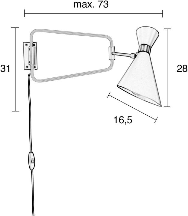 Actual product image Zuiver Shady (E27)