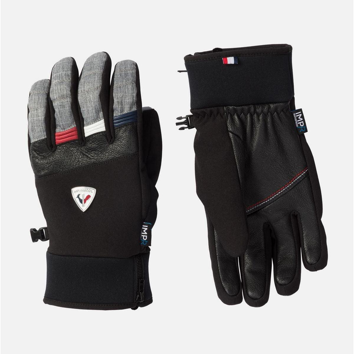 Rossignol, Guanti, Strato Impr Handschuhe Grau, Grigio, (S)