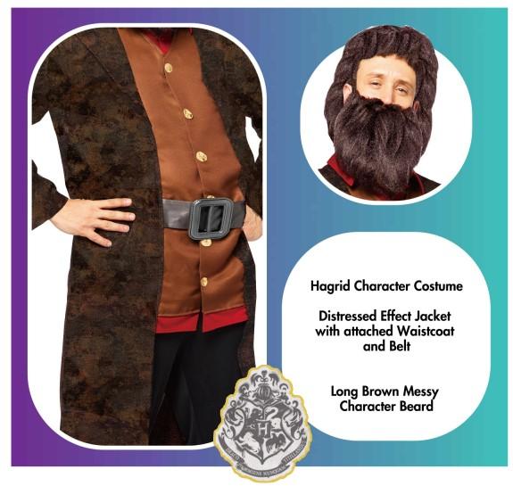 Produktbild Amscan Hagrid Kostüm M (M)