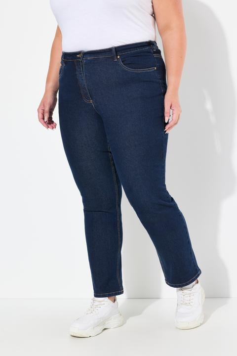 Produktbild Ulla Popken Jeans Mandy, gerades Bein, Stretch, 5-Pocket-Form (52)