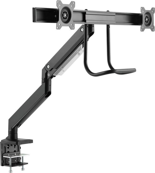 Actual product image Gembird Biurkowe regulowane ramie na dwa monitory 17-35inch obciążenie do 10kg (Table, 32", 8 kg)