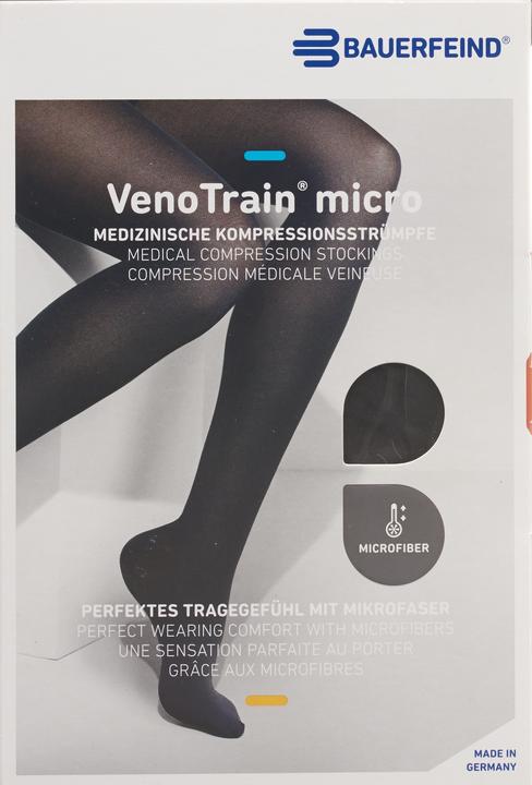 Produktbild Veno Train MICRO A-TU KKL2 M plus/long geschlossene Fussspitze schwarz (M)