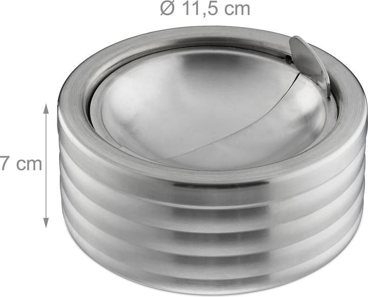Actual product image Relaxdays ashtray