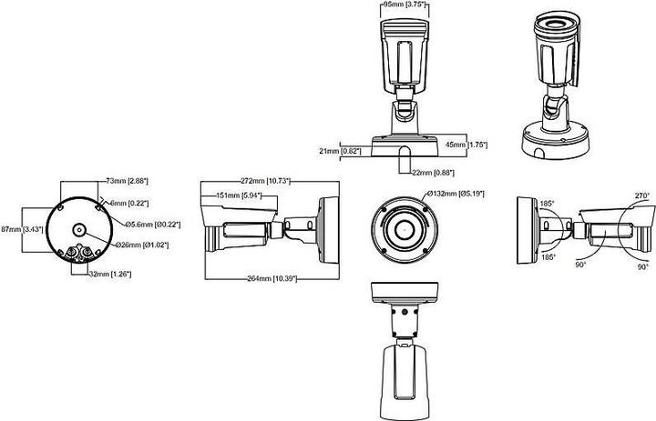 Actual product image Axis Q1971-E 25 MM 30 FPS (768 x 576 Pixels)