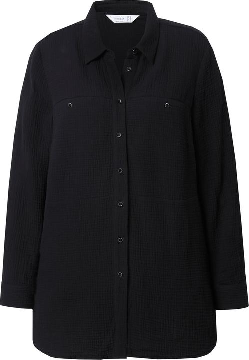 Immagine prodotto Miamoda Bluse, A-Linie, Musselin, Ziernähte (46)