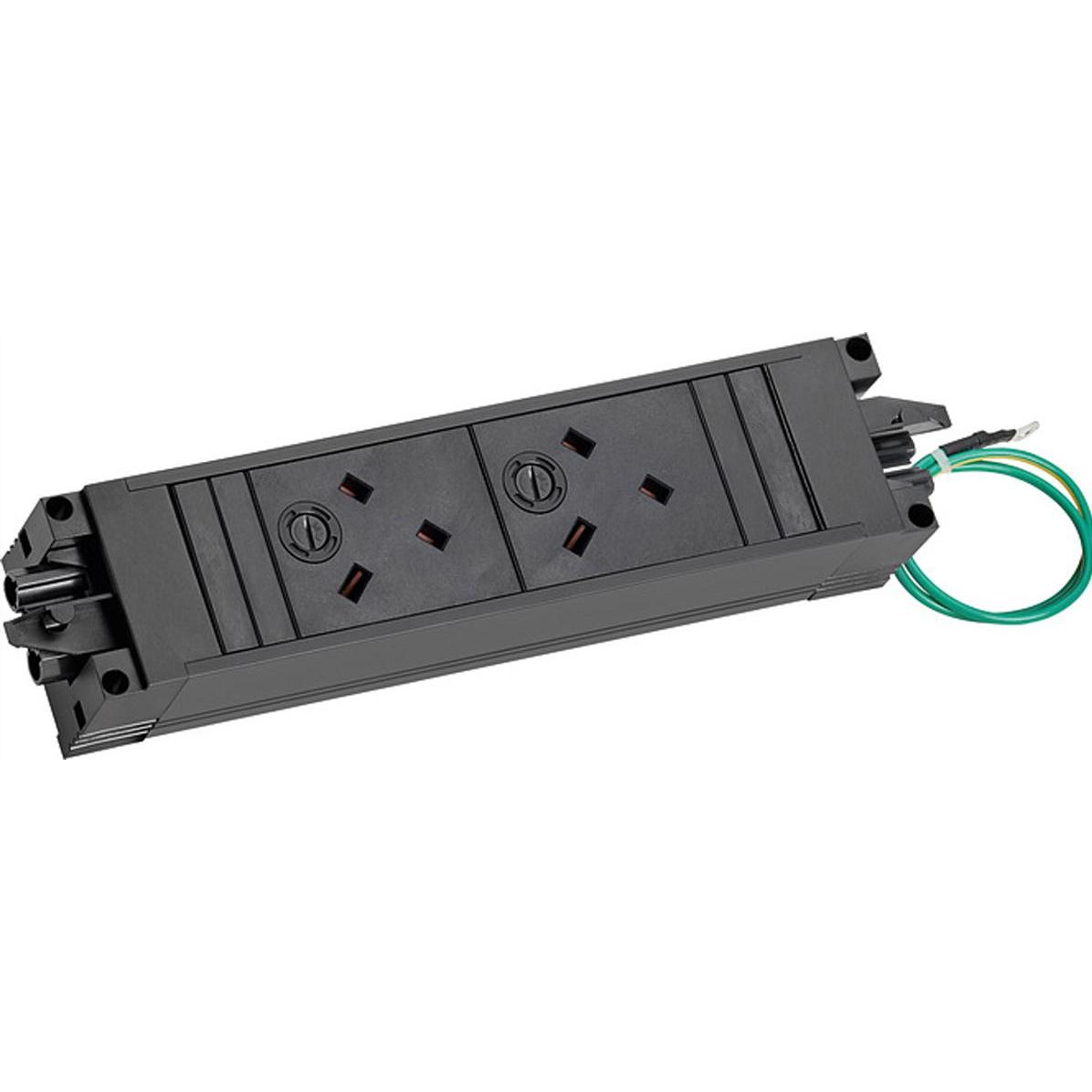 Bachmann, Steckdosenleiste, BACH Steckdosenleiste (2 x, GST18, 0.30 m)