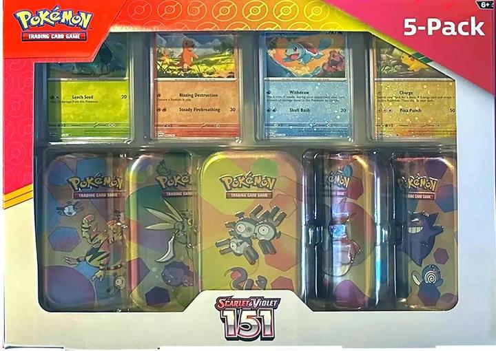 Produktbild Pokémon Scarlet & Violet - 151 (Englisch, Tin)