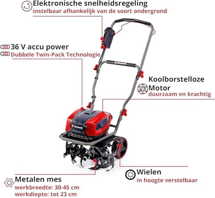 Actual product image Einhell GP-CR 36/45 Li E Solo