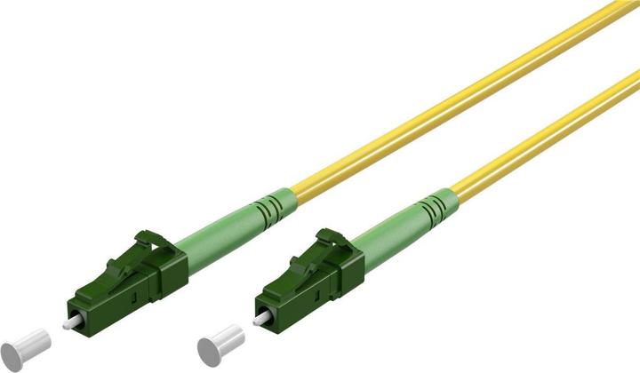 Image du produit Goobay Câble à fibre optique FTTH, monomode OS2 jaune, jaune simplex, 0,5 m (UTP, CAT6, 0.50 m)