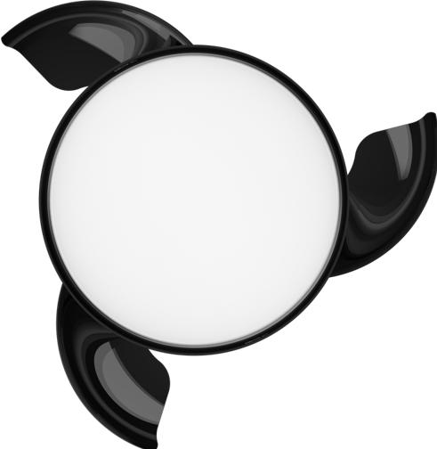 Actual product image Cecotec Ventilador Techo Energysilence Aero 4280 Invisible Negro