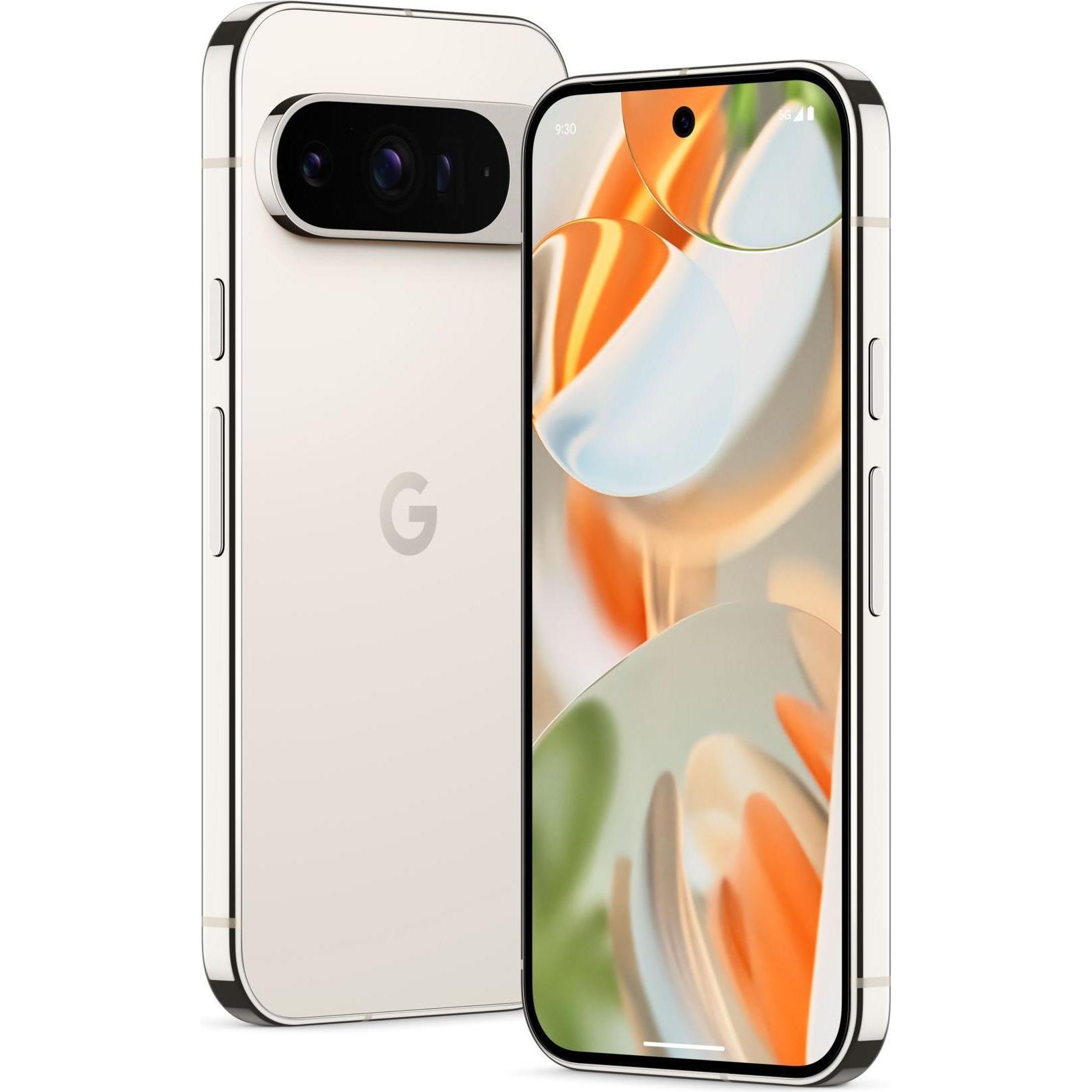 Thumbnail - Google Pixel 9 Pro (256 GB, Porcelain, 6.30", Dual SIM, 50 Mpx, 5G), Smartphone, Weiss