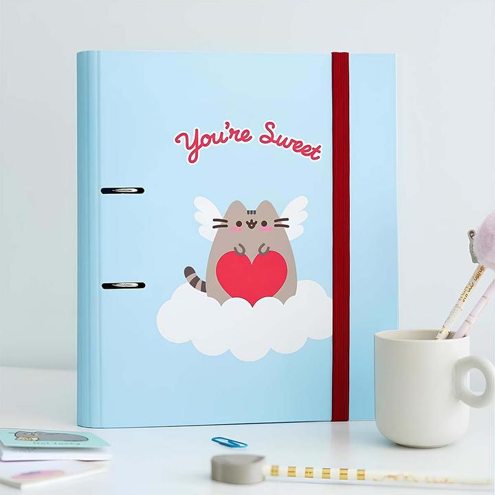 Immagine prodotto Pusheen Raccoglitore ad anelli A4 stretto 2 anelli Raccoglitore Cat A4 (32 x 28 cm)